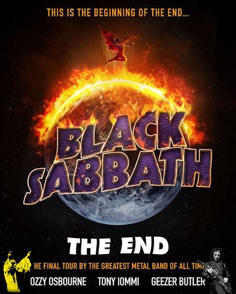 black sabbath the end tour dates